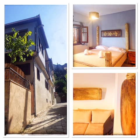 Varousi.Traditional house in old town of Trikala 1