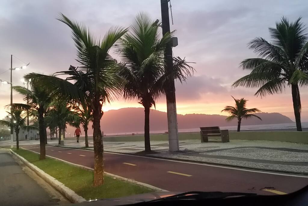 Amanhecer na praia