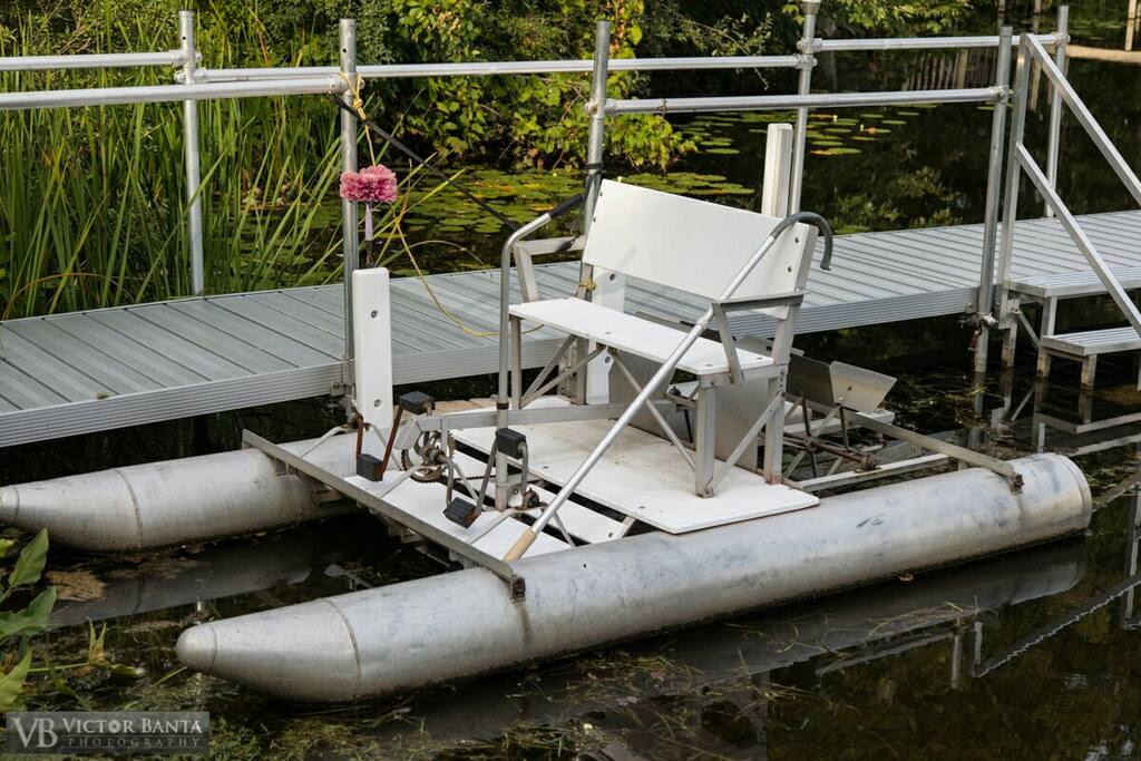 Peddle boat use is included with rental!