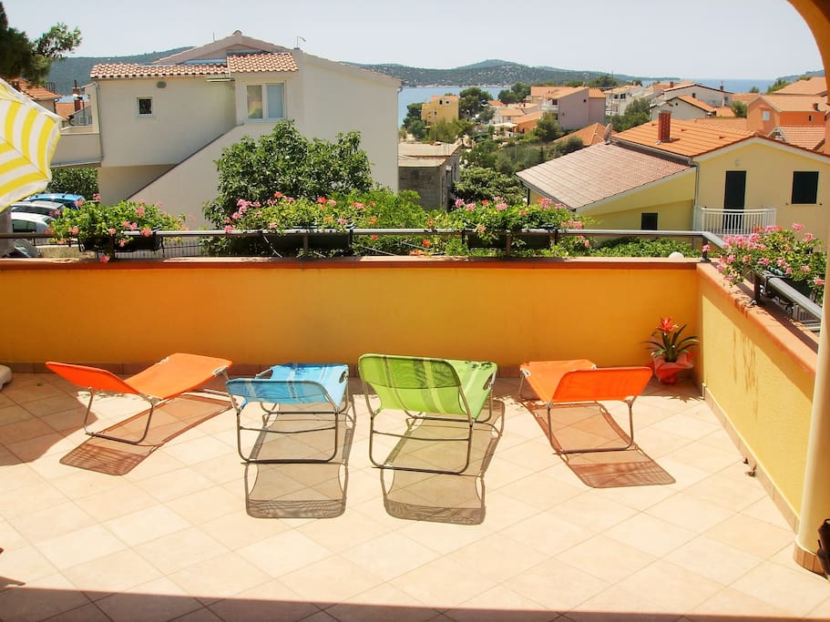Terrace sea view 35m2 - top floor