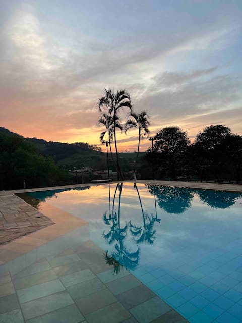 Chácara paradisiacal amidst nature