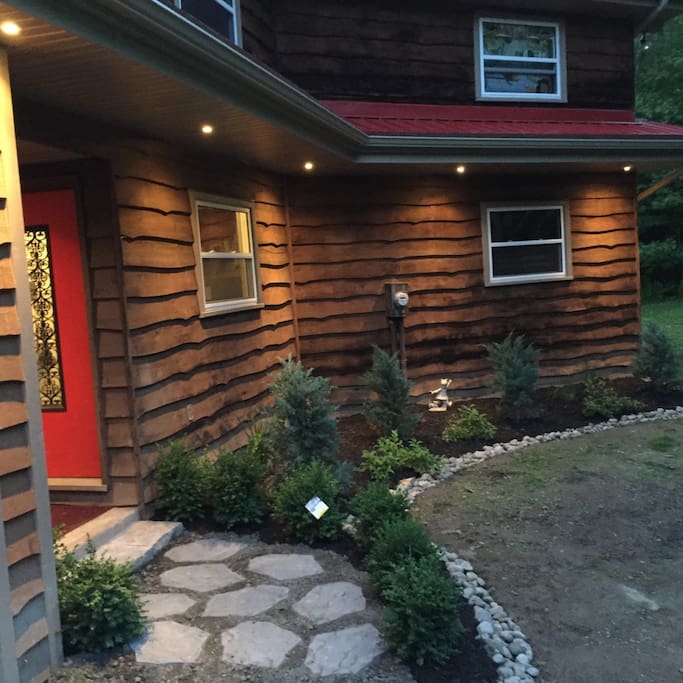 Warm entrance