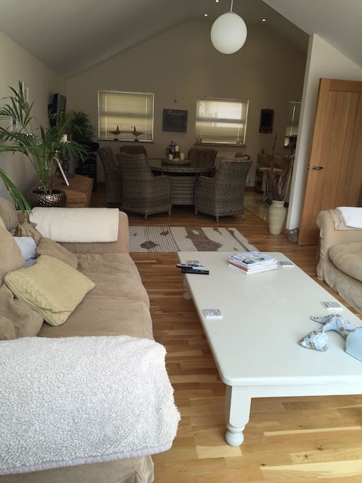 Open plan family room