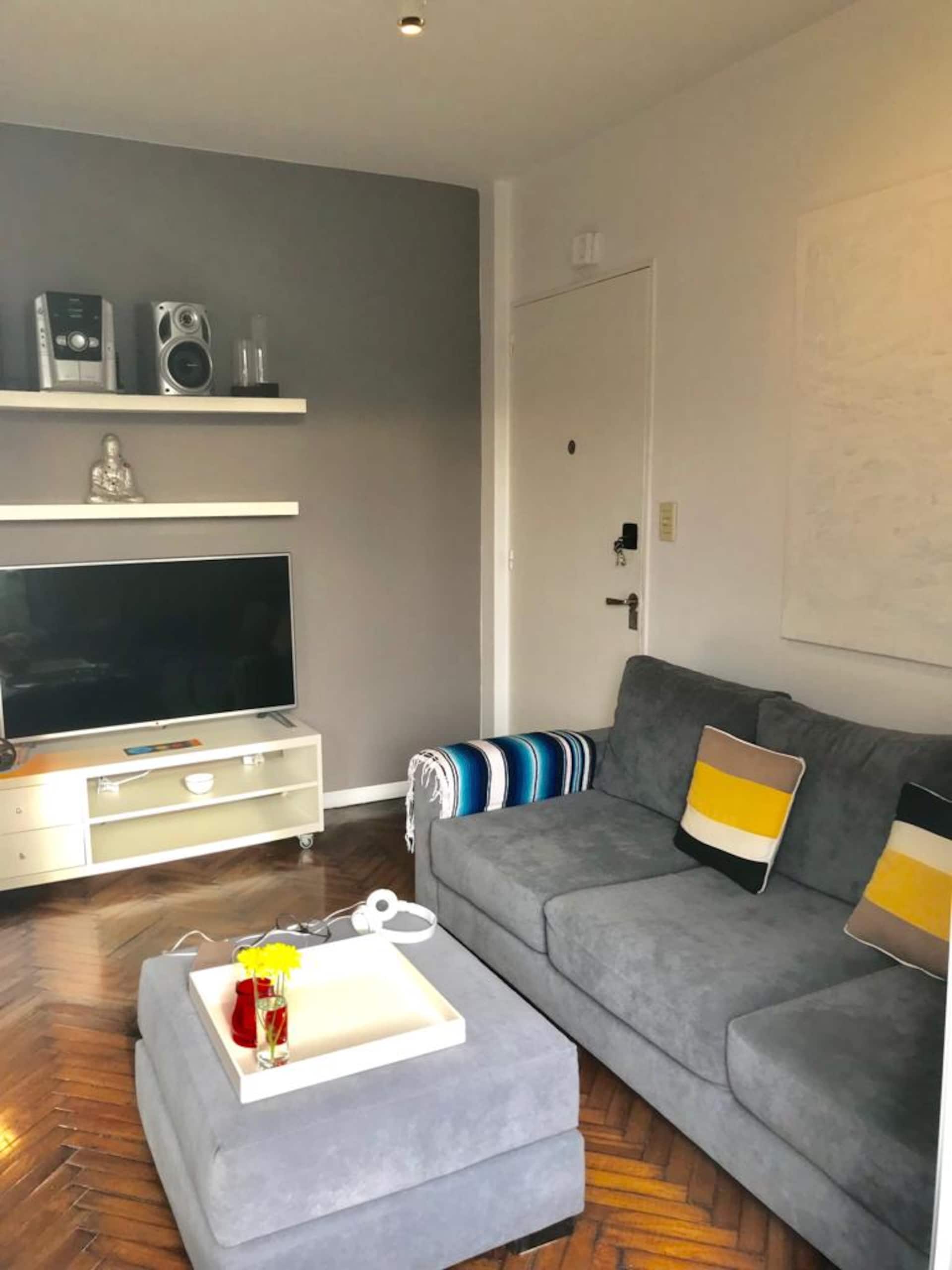 Apartamento de 1 quarto em Palermo