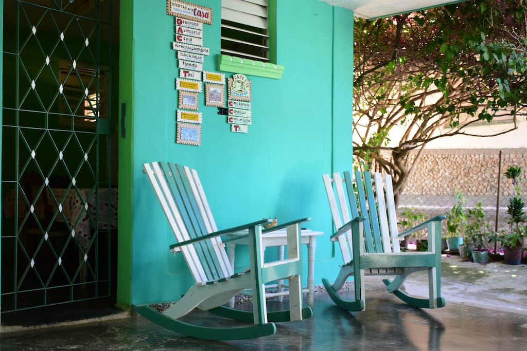 Nuestros artesanales sillones de los que podra disfrutar
