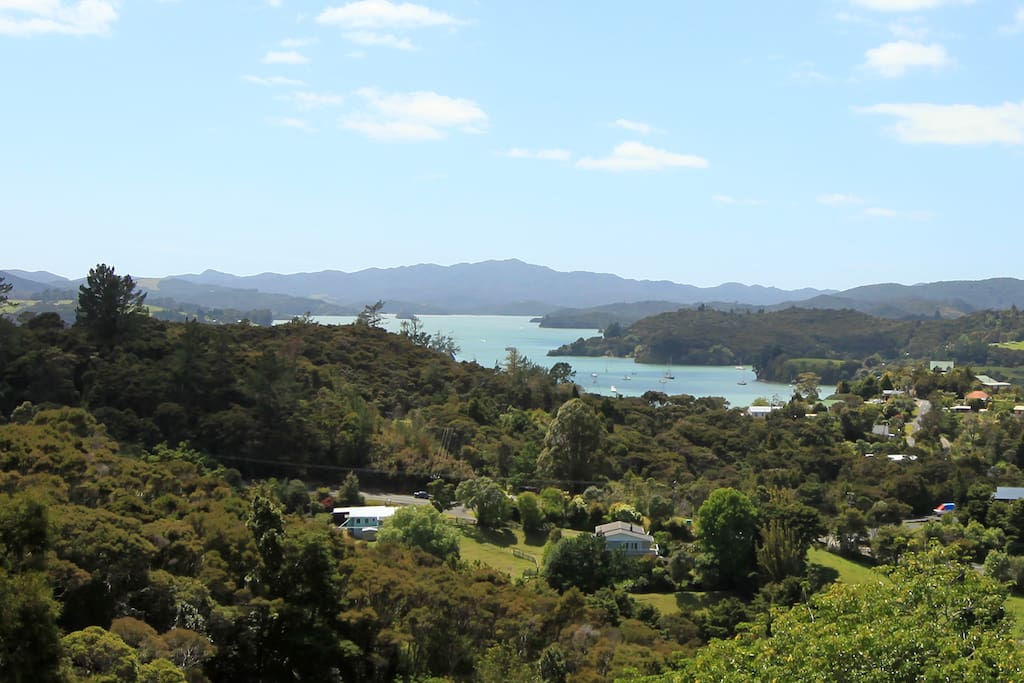 The view of Waikare Inlet