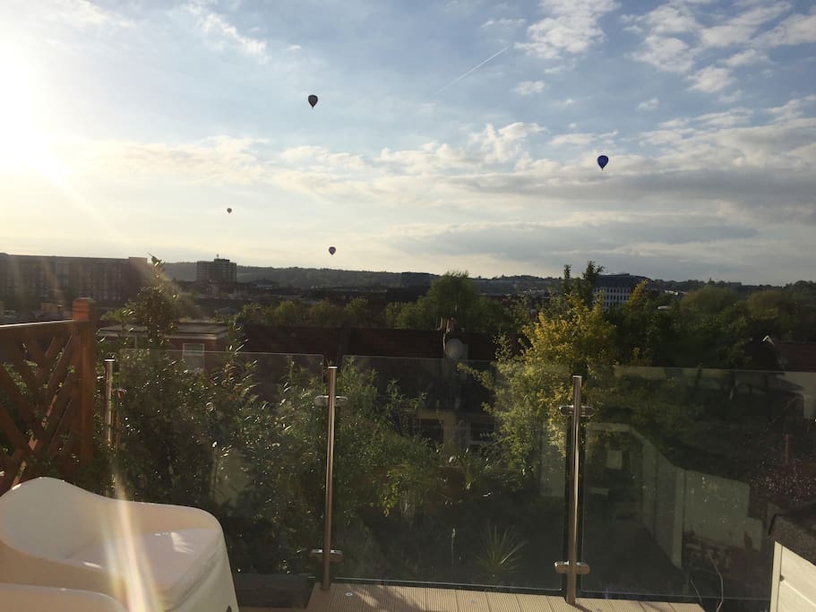 Bristol balloons.