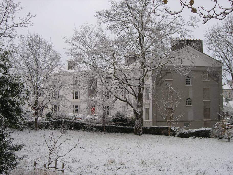 The Quadrant in winter.