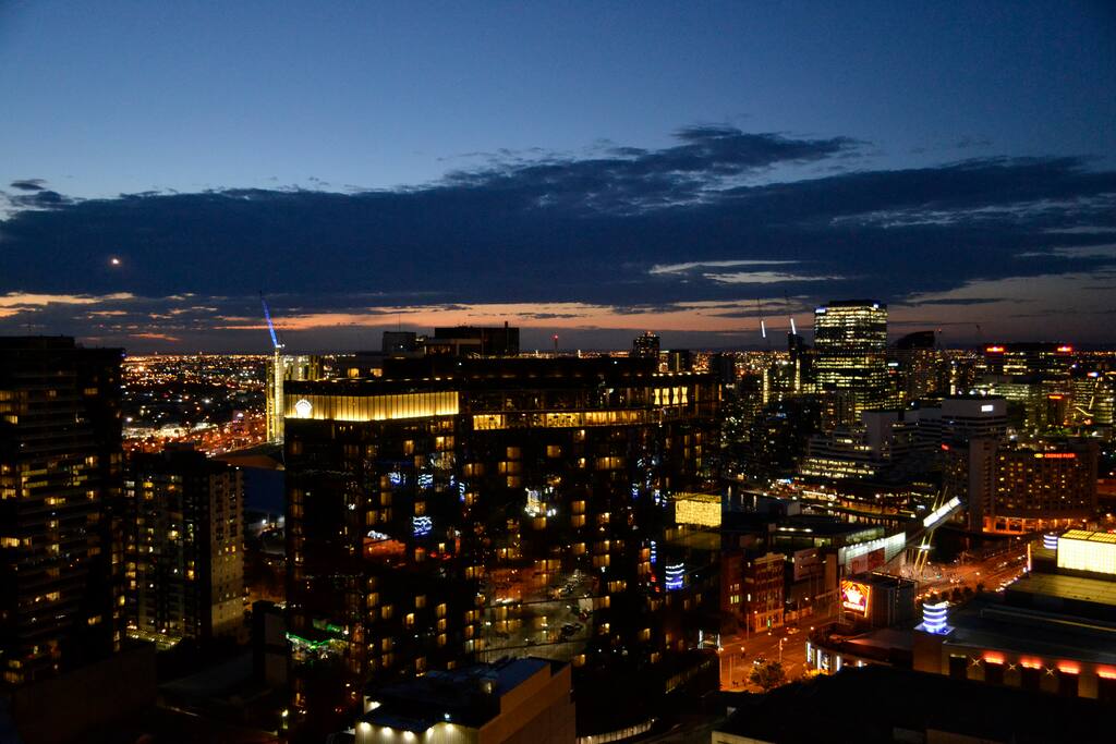 Actual view from the balcony