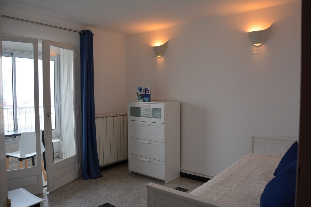 Chumba cha mwonekano wa bahari