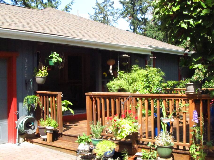 Our Front Deck - AKA The Outdoor Living Room