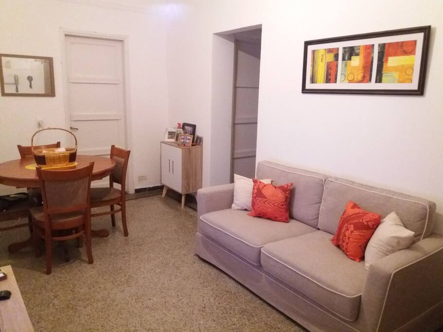 Cómodo espacio compartido