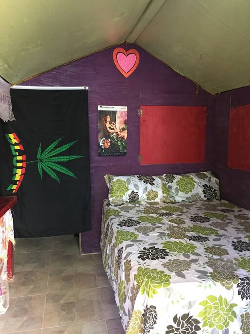 Open the door And your bed a waits you
