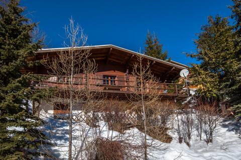 large mountain chalet all comfortably