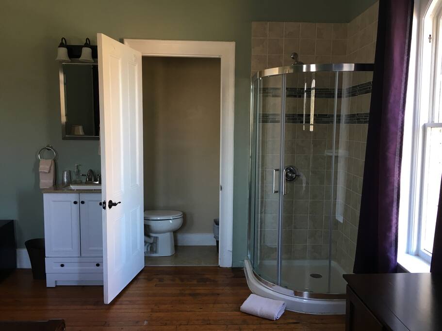 Bathroom area