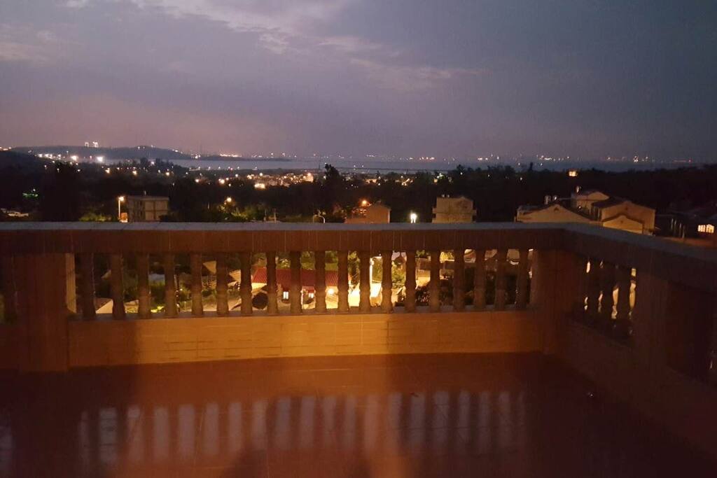 4樓超大露臺看廈門,小金門夜景