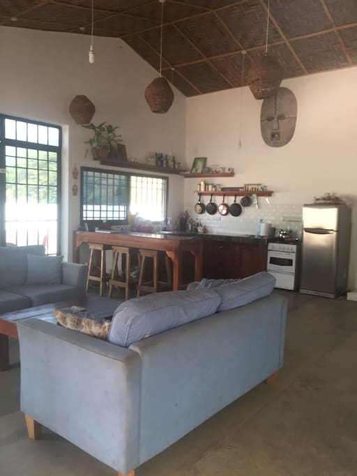Living room / open kitchen