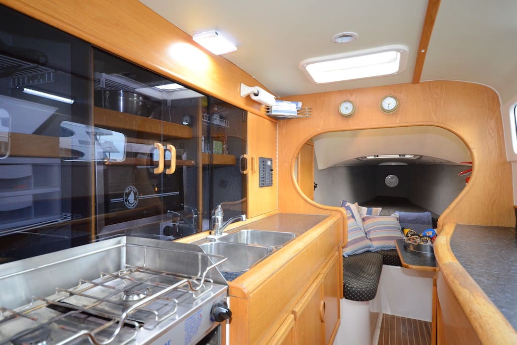 Fully fitted galley