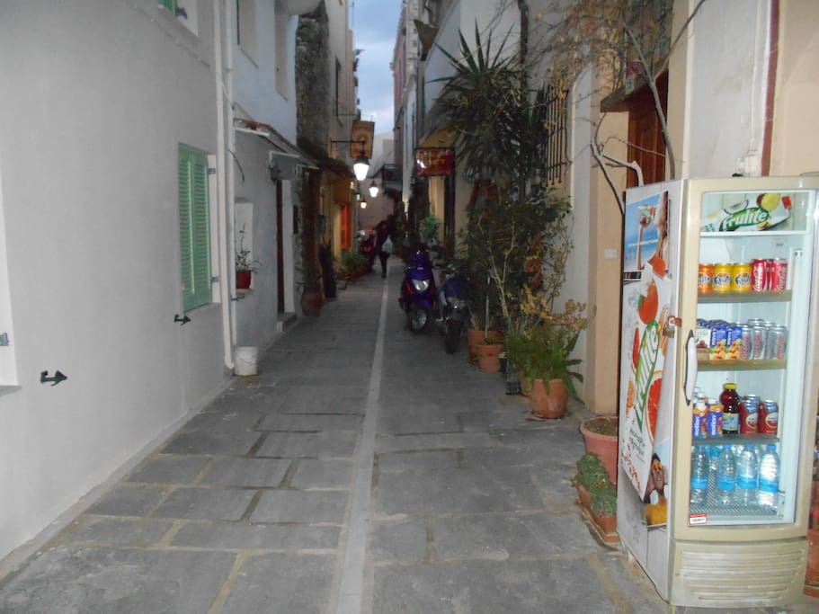 view of the road towards the square 70 m