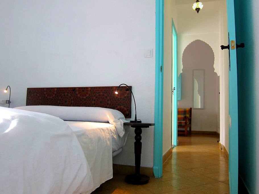 Bedroom and hallway