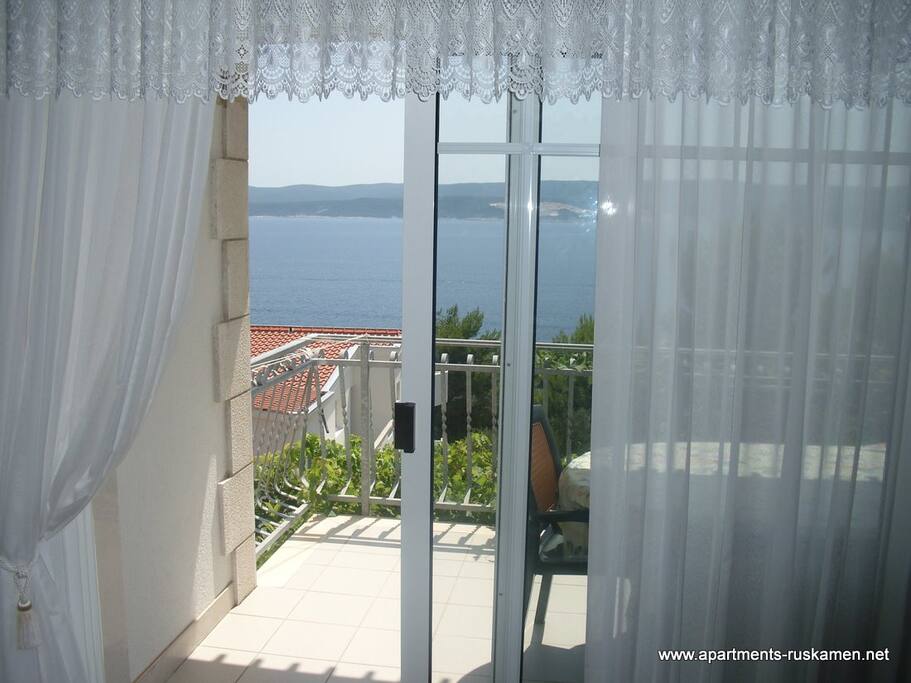 Sunny Apartment (view from living room)