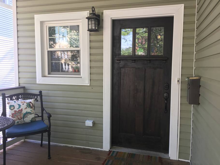 Our front door