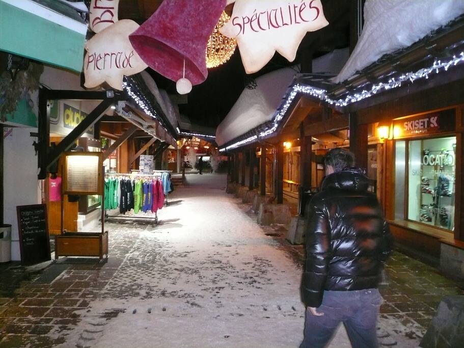 Rue piétonne.