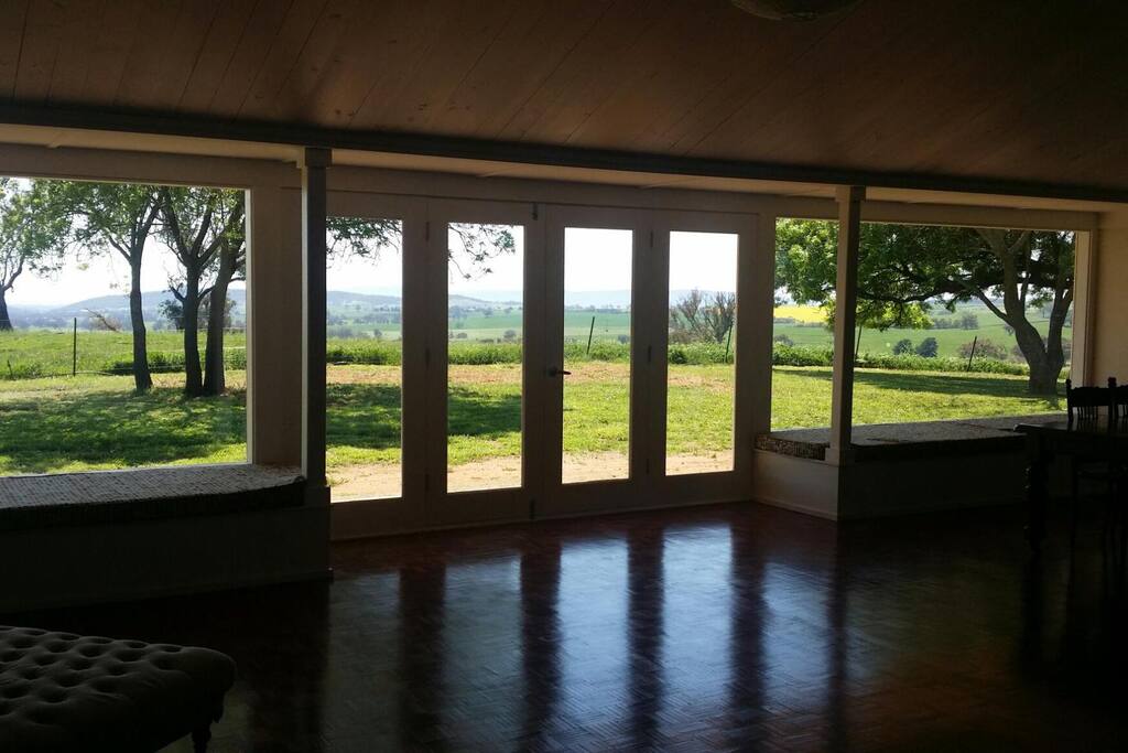 Stunning views over the Lachlan Valley