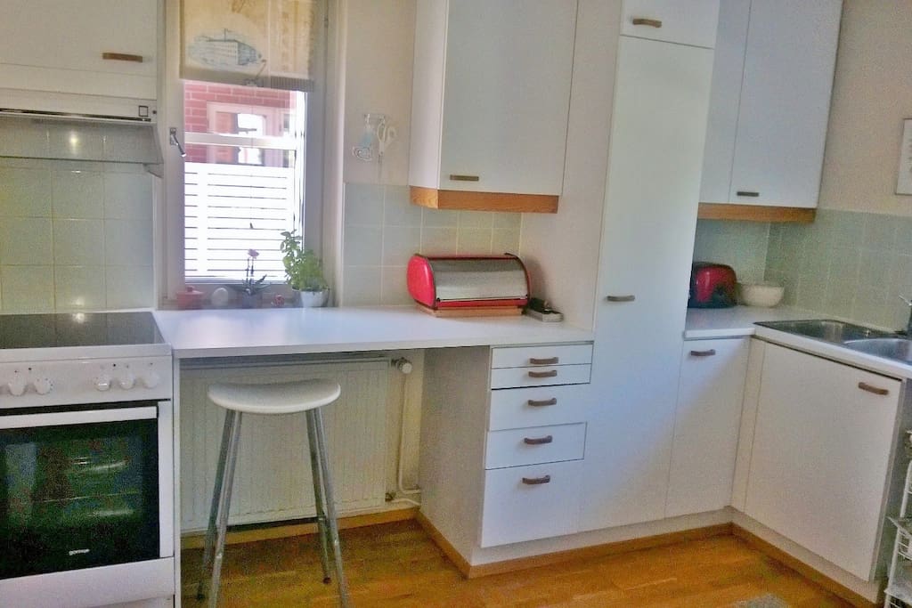 Spacious kitchen