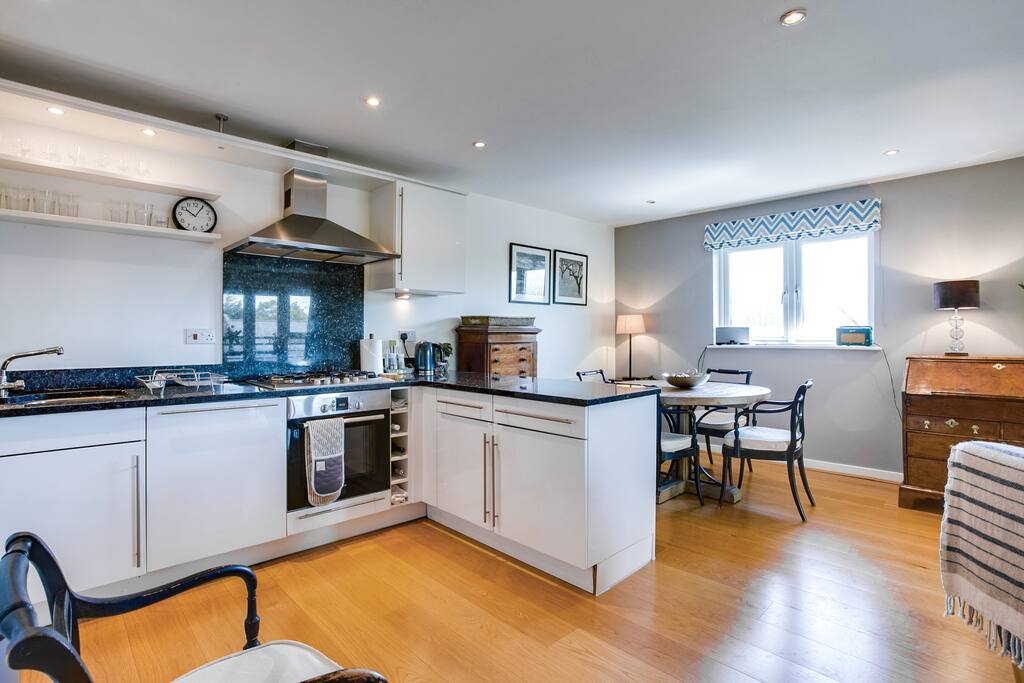 The kitchen has everything you need...