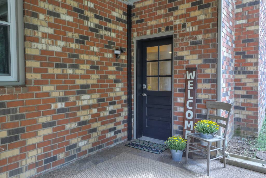 This is your private entrance.