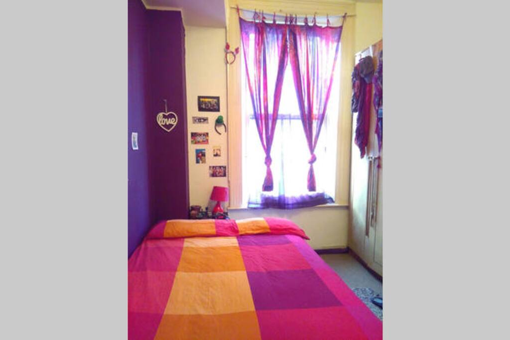 Bright and cozy room, with king size brand new bed