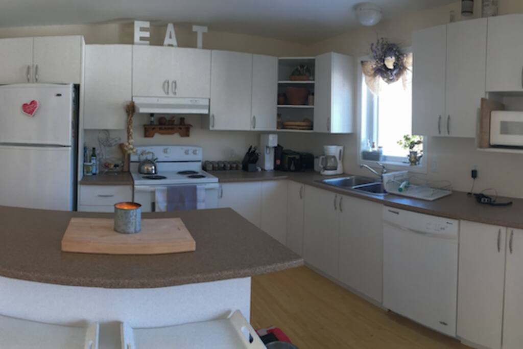 Open concept kitchen