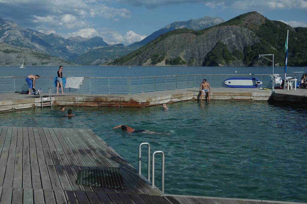 lac de serre ponçons à 10 minutes