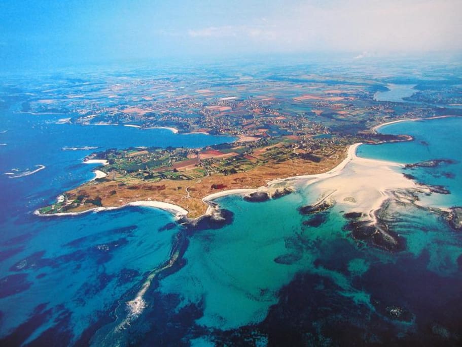 Landéda vu du ciel