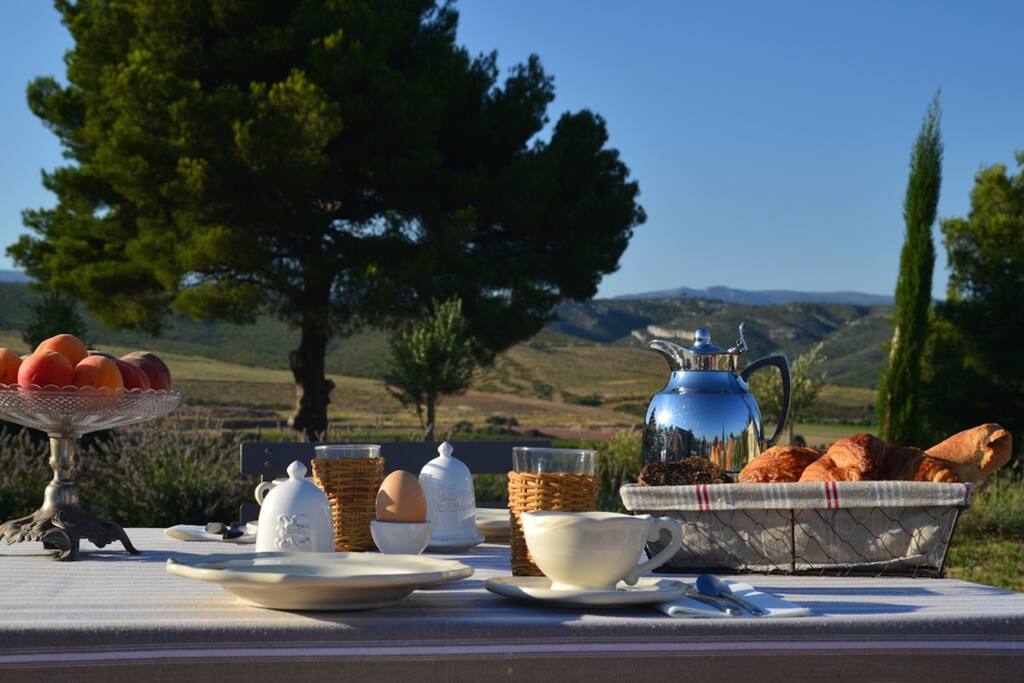 Le petit déjeuner gourmand