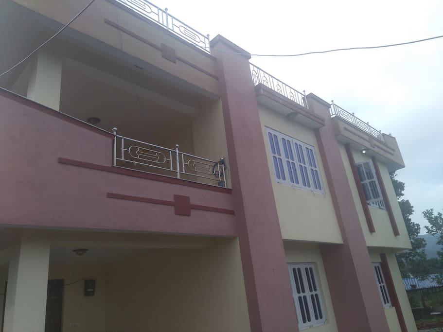 Front part of house