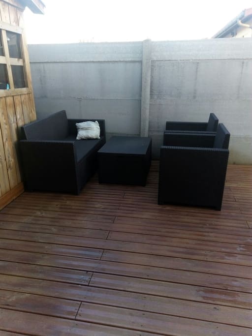 Terrasse privée