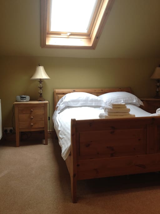 Double en - suite Room sleeps maximum two people.