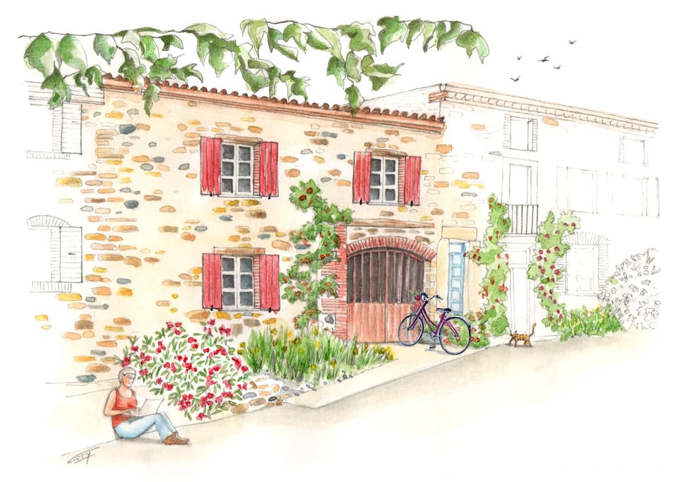 Dessin façade