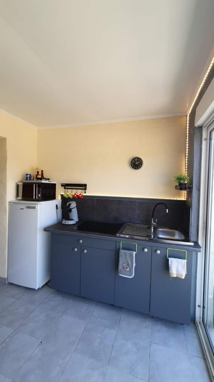 Gite T2 Au Calme Avec Jardin, Vue Montagne - Korsica