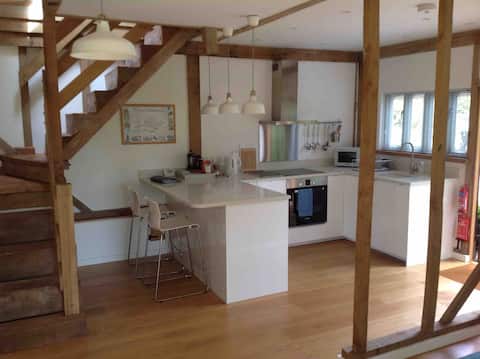 Self contained barn conversion in rural village