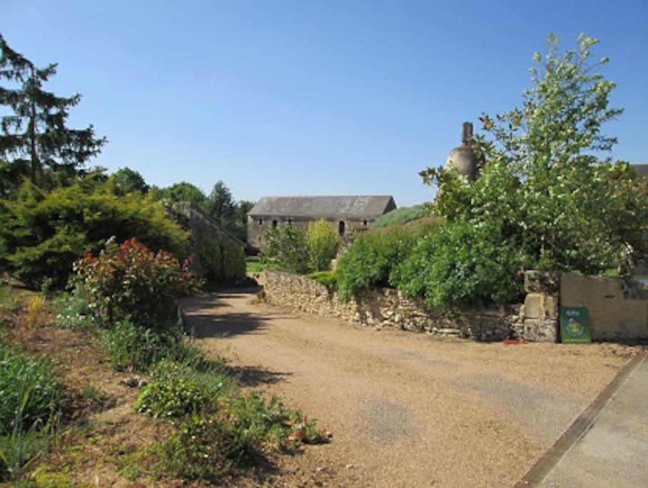 Entrée dans la propriété