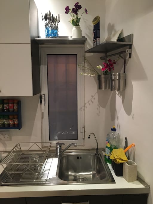 well equipped kitchen