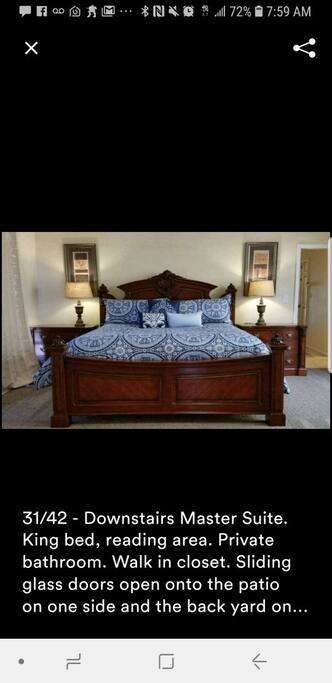 King Size Master Bedroom