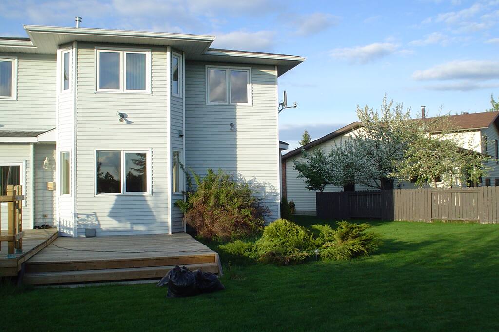 Back of the house