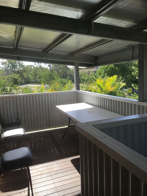 Front deck