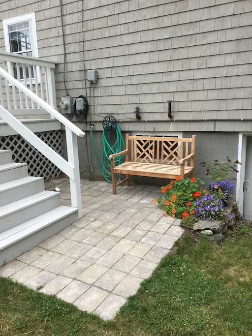 Steps to deck
