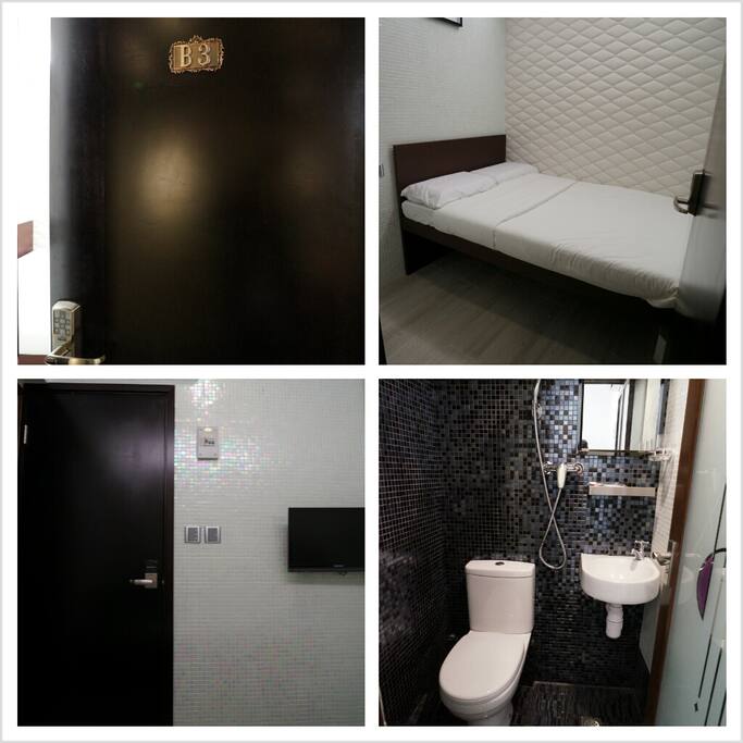 The Rooms are of same quality and marked in the same price. one of the 3 rooms will be assigned depends on the availability.