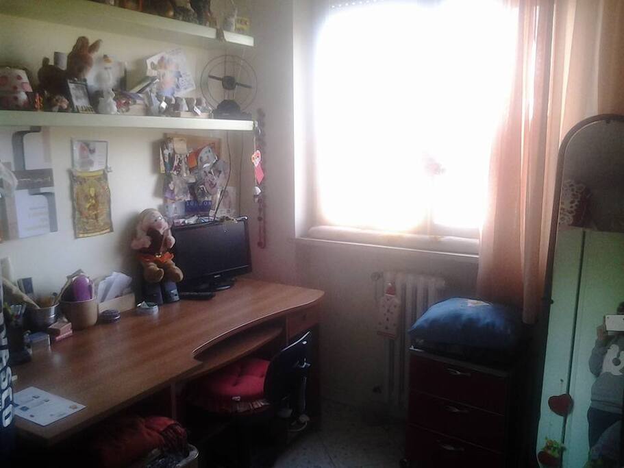 panoramica - a lato del letto